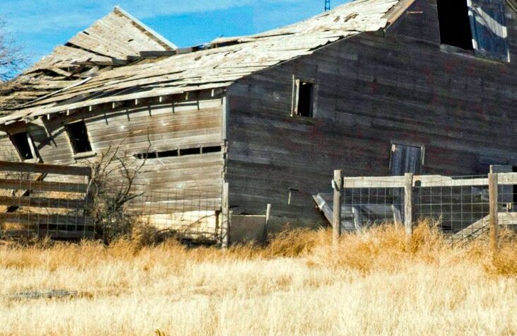 The Roofless Confessor — detail of weathering and structural character.