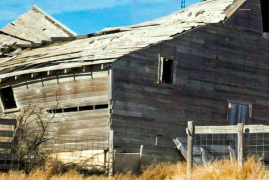 The Roofless Confessor — close study of surface and decline.